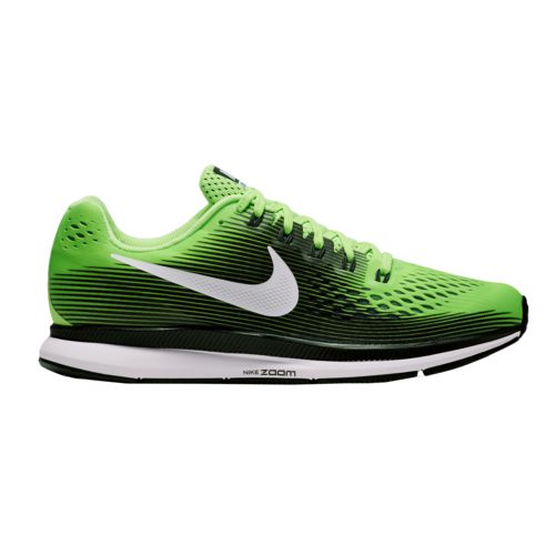 green nike running shoes