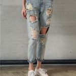 2018 2017 worn hole jeans woman casual ripped jeans for women pencil jeans tiybxsq
