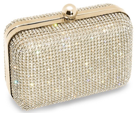 a gold clutch bag is carried by most of indian brides. it is vjzgpto