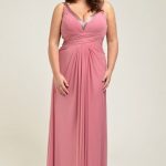 a-line straps floor-length chiffon fabric plus size bridesmaid dresses with  beading style ifsrzyg