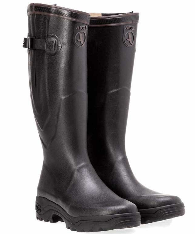 aigle parcours 2 vario wellington boots - black omcghkg