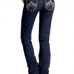 ariat jeans ariat womenu0027s real mid rise boot cut chainlink jeans - eclipse (closeout) qsuhsvj