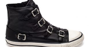 ash sneakers ash virgin womens sneaker black leather 340564 (001) pwoqqzy