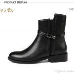 black boots for women iris flat black ankle boots for women genuine leather short boots women zksgbty