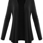 black cardigan womens open front cardigan small short pattern black awpvikk