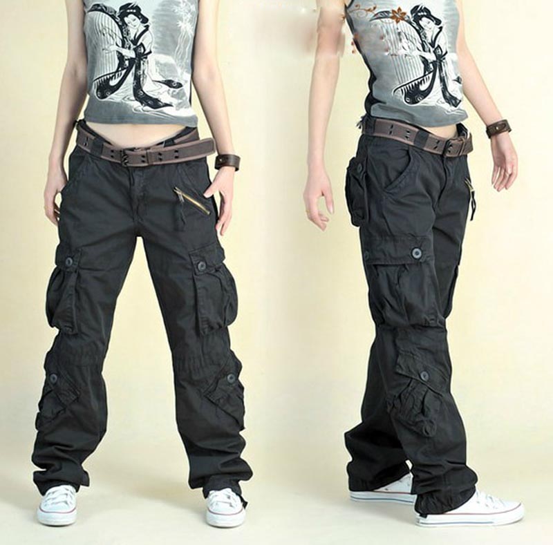 cargo pants for women fashion style autumn summer hip hop loose pants jeans baggy cargo pants for vgjxoig