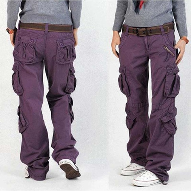 cargo pants for women woman cargo pants cotton trousers loose plus size ladies harem hip hop army ufxqaaj