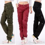 cargo pants for women women casual cargo pants 2017 spring autumn long trousers plus size 28-38 mpavhgx