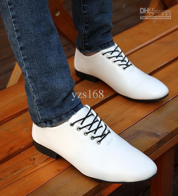 casual shoes for men hot sell south korea style men casual shoes groom wedding shoes pu leather ztfkdoq