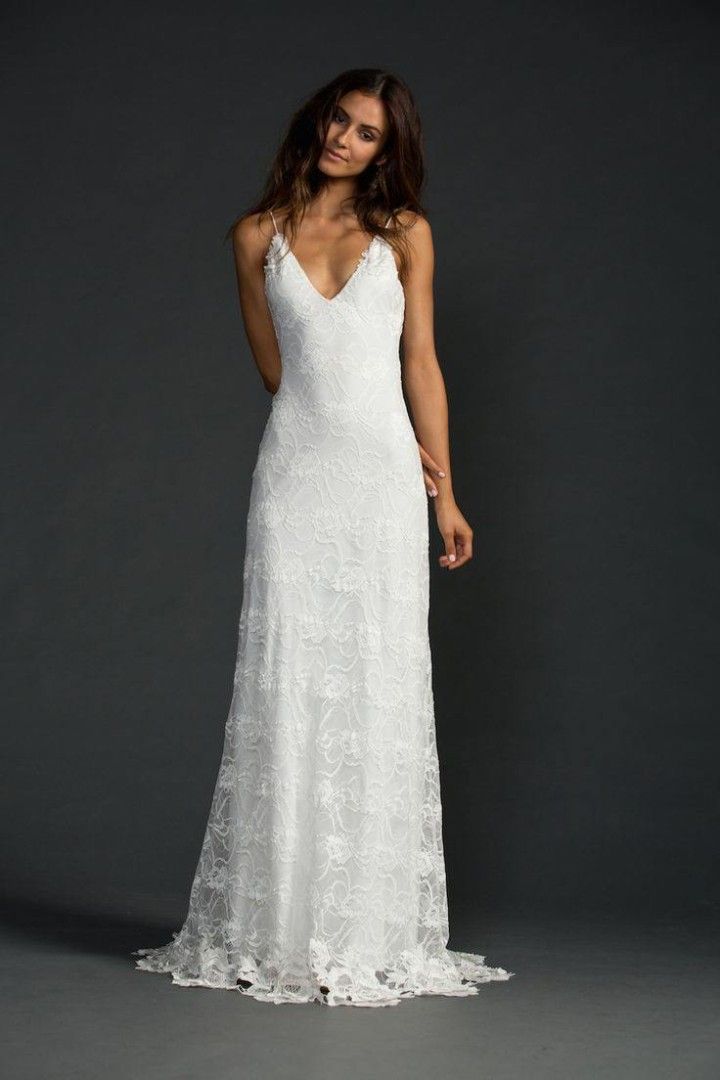 casual wedding dresses for the minimalist qnrdmqb