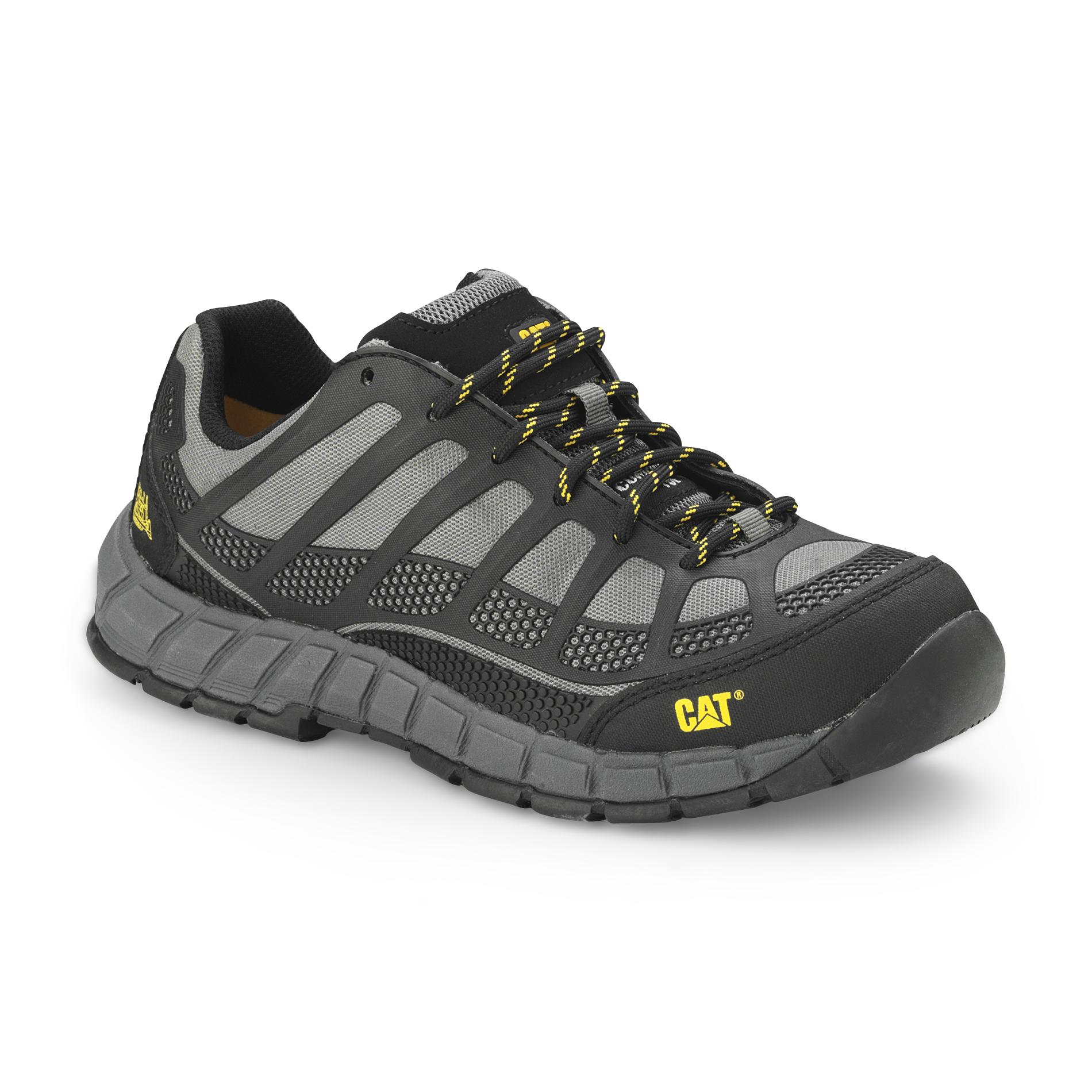 cat shoes cat footwear menu0027s streamline composite toe work shoe p90285 -  charcoal/black yftbwkw