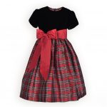 christmas dresses christmas plaid waisted little girls dress ... gryfbky