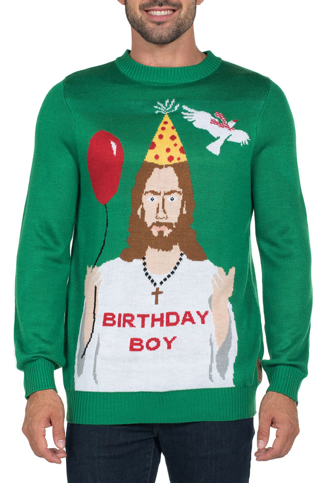 christmas sweaters happy birthday jesus sweater epylmun