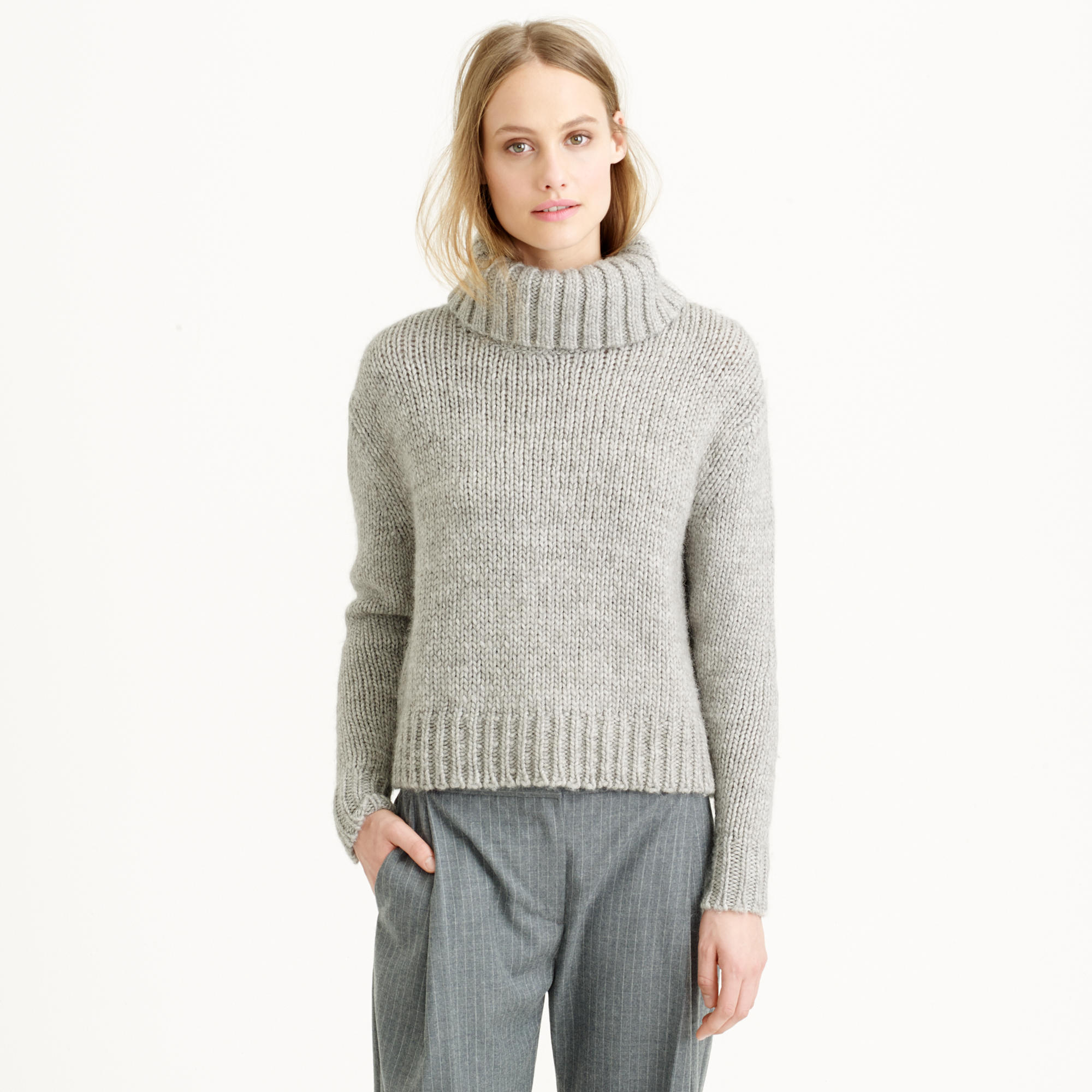 chunky turtleneck sweater qxvteyr