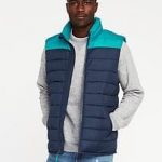 color-blocked frost-free vest for men jomumzh