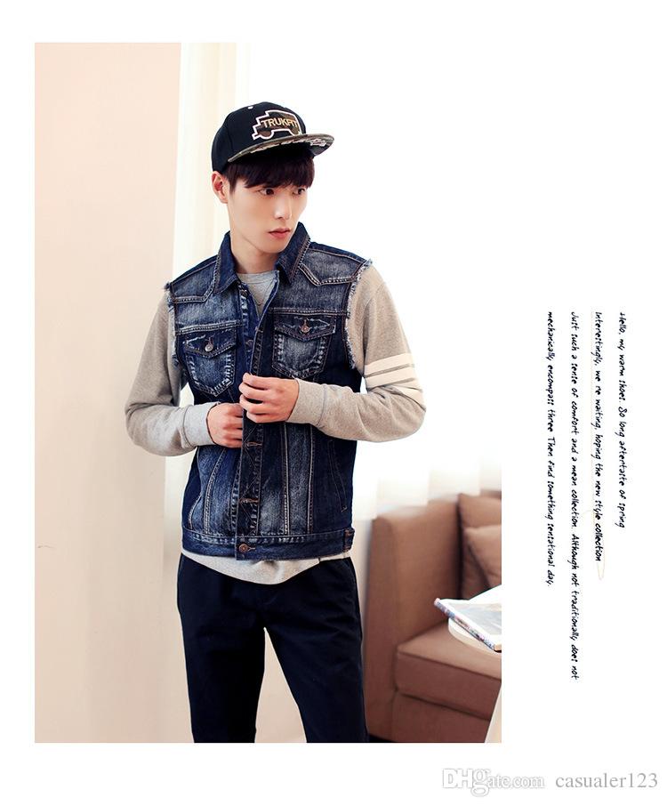 denim vest for men see larger image kyvwfph