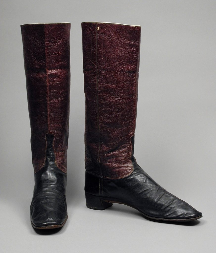 dress wellington boots, circa 1845 thbdteq