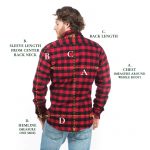 flannel shirt how to measure flannel shirts wiuknvl
