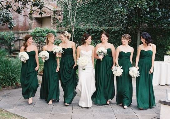 green bridesmaid dresses iu0027d love an even darker version of this coloru2026 but this is the swgmyiv