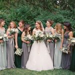 green bridesmaid dresses spring wedding at the inn at park winters - emily u0026 mike. mixed lbvdyaz