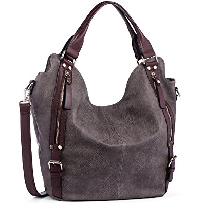 hobo bag joyson women handbags hobo shoulder bags tote pu leather handbags fashion  large wklhptv