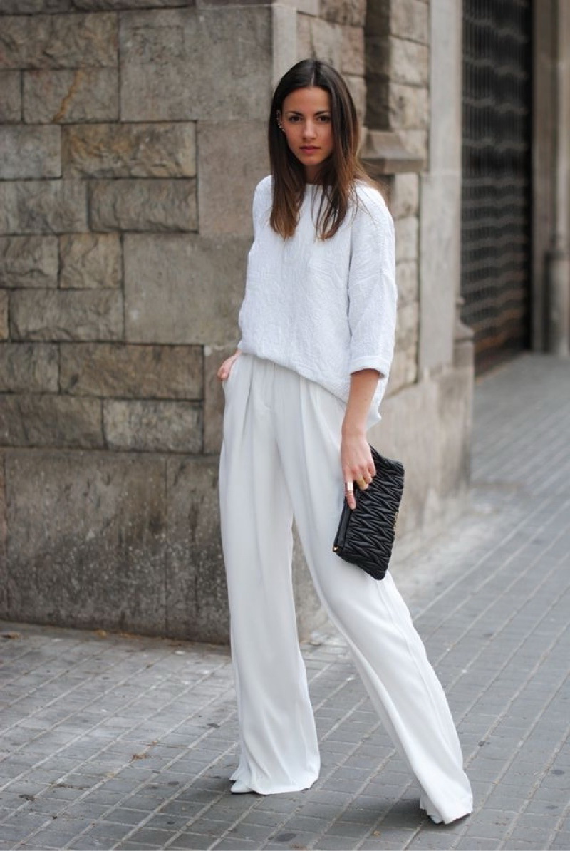 how to style ladies white pants in 2017 (14) piyljua