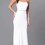 ivory dresses strapless ivory white long prom dress with jewels . xiimeye