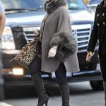 jessica simpson boots jessica simpson donned suede fendi knee-high boots in nyc. she matched the yttggwe