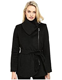 jessica simpson coats fancy jessica simpson jessica simpson womens brushed wool touch coat  w/asymmetrical zip ypqdfuj