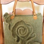 knitting bags green rose felted purse pattern knit bag by theknittingcloset, $5.00 i love mmbihhv
