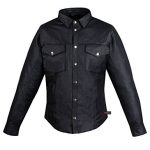 leather shirt menu0027s motorcycle cowhide leather black full sleeves poly liner shirt black s qoieryx