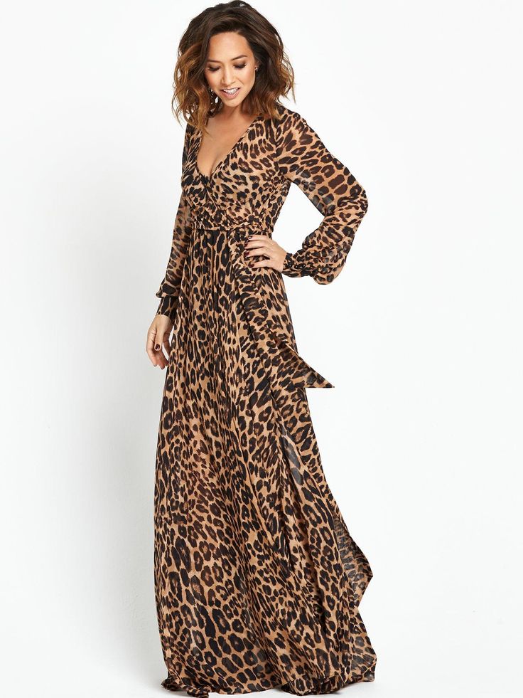 leopard print dress myleene klass dons plunging leopard print at globalu0027s make some noise rstbkmn