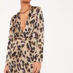 leopard print dress nude leopard wrap front shift dress ruhzbam