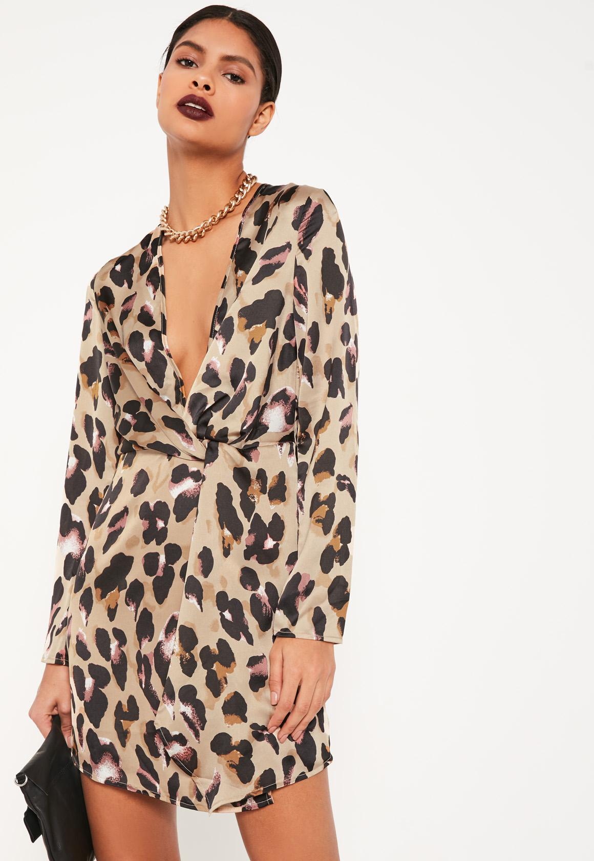 leopard print dress nude leopard wrap front shift dress ruhzbam