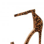 leopard pumps cute leopard heels - ankle strap heels - high heel sandals - $34.00 lomjeov
