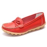 loafers for women bowknot slip on casual soft flat loafers women shoes uqxewns