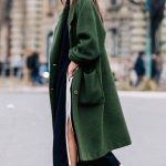 long coats green long winter coat | street style | sneaker outfit inspirations u003c3 lljuakj