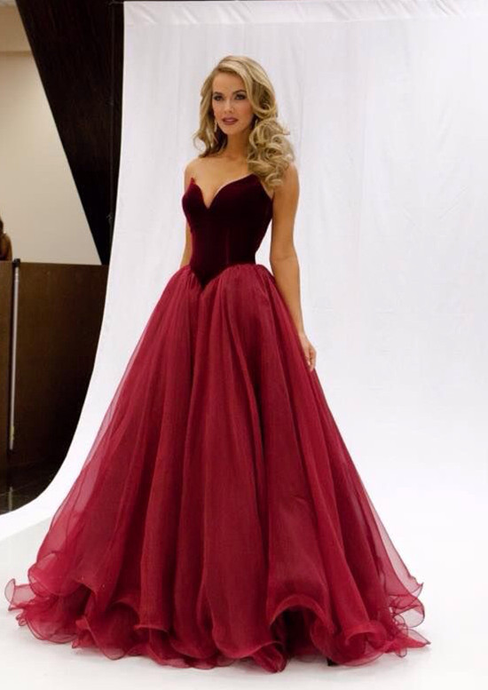 long red prom dresses, mermaid organza prom dress, sexy prom dress, 2017 xvgpfwn