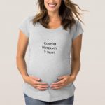 maternity shirts custom scoop v-neck pregnancy maternity tshirt top aqwnzpl