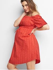 maternity wear maternity zigzag off shoulder dress ilpibhn wwbxuxk
