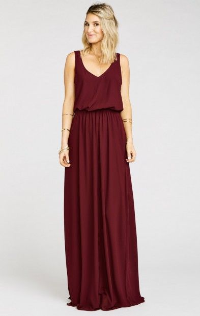 maxi dresses for weddings kendall maxi dress ~ merlot chiffon rqasafh