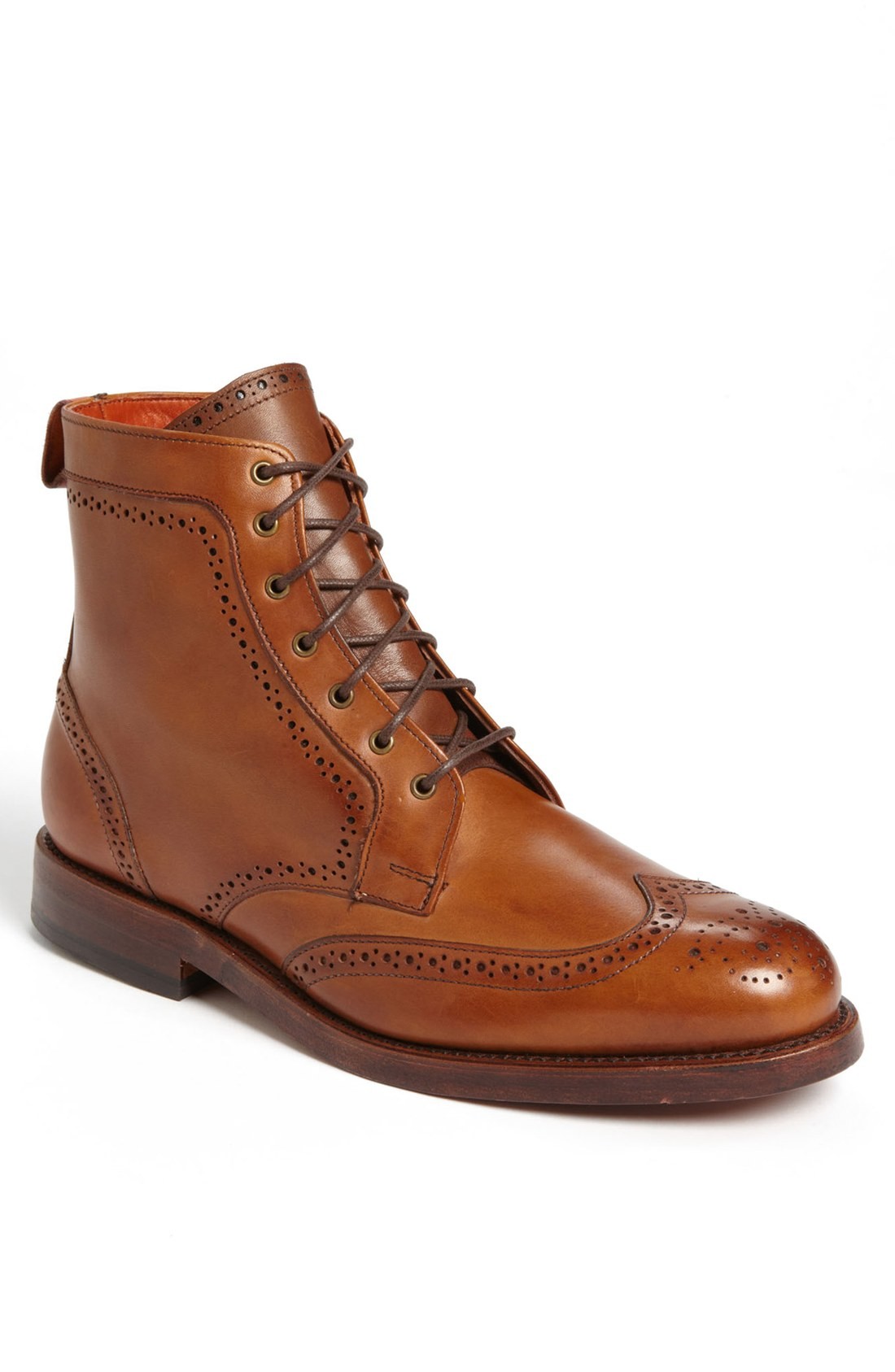mens dress boots allen edmonds u0027daltonu0027 water resistant wingtip boot (men) (online ... hiovsjg