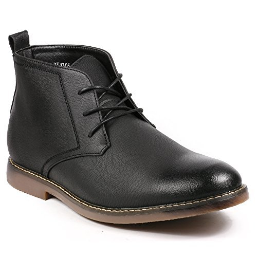 mens dress boots miko lotti bf1305 menu0027s lace up casual fashion ankle chukka boots (12, zycfbri