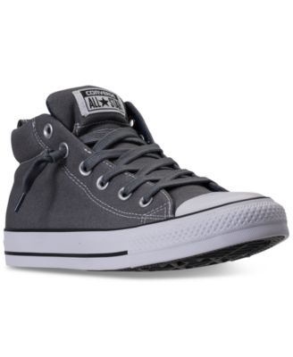 mens sneakers converse menu0027s chuck taylor all star street mid casual sneakers from finish dfmbspv