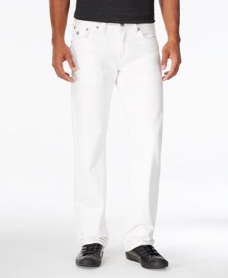 mens white jeans true religion menu0027s geno slim-fit optic white jeans mxgehao