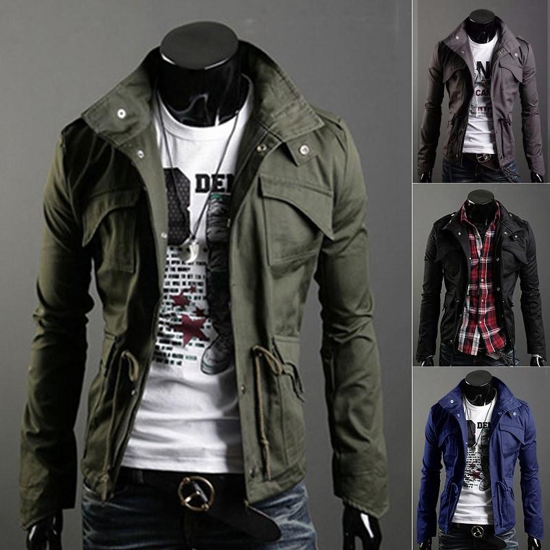 Military style jacket: Defining the
style  in a macho way