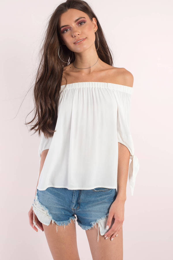 off shoulder tops zoya black blouse ... hqlvbos