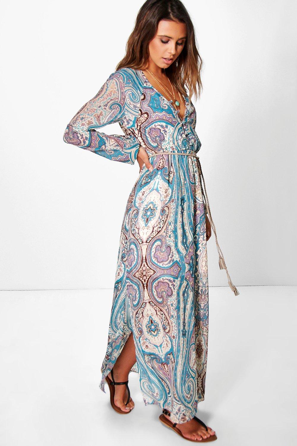 petite maxi dresses petite polly paisley cage back maxi dress. hover to zoom ugmuquk