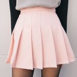 pleated skirt this pale pink skirt is absolutely everything. itu0027s so girly, yet could be mxlaeul