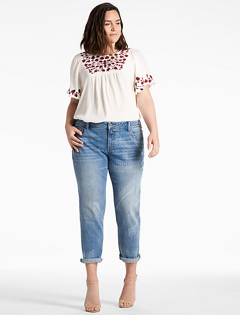 plus size boyfriend jeans | lucky brand wvdxnny